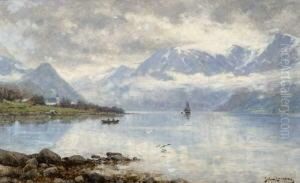 Hardanger Fjord In Norwegen