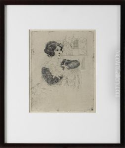 Madame Jeanne Tramcourt by Carl Larsson
