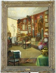 Mon Atelier by Maurice Larue