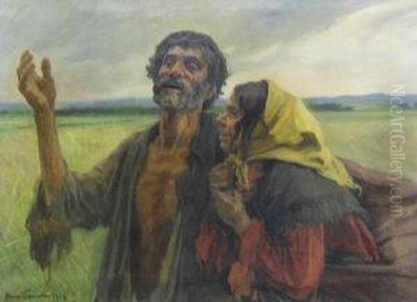 "the Blind Man - view 1