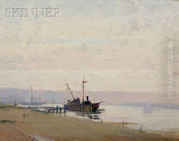 Ship At Harbor - view 1