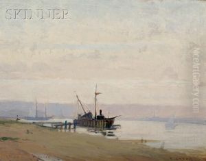 Ship At Harbor