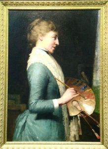 The Lady Artist by Charles Augustus C. Lasar