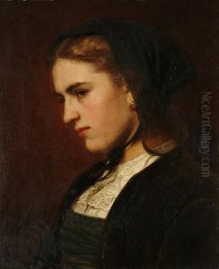Lost In Thought by Carl Johann Lasch