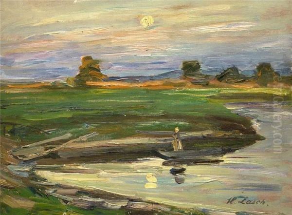 Landschaft In Der Abendrote - view 1