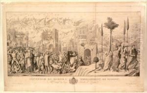 Incendio Di Sodoma by Lasinio, Carlo