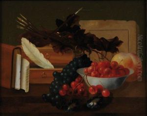Nature Morte A La Palette Et Aux Fruits Nature Morte A La Palette Et Aux Fruits