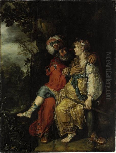 Judah And Tamar - view 1