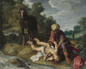 The Good Samaritan by Pieter Lastman