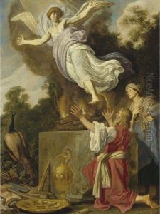 Sacrifice Of Manoah by Pieter Lastman