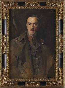 Half Length Portrait Of Major Henry Frederick Elliot Lewin Half Length Portrait Of Major Henry Frederick Elliot Lewin