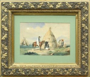 Hungarian Scene by Lombos Laszlo
