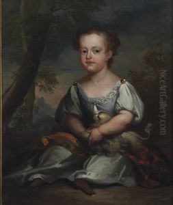 Portrait Of A Sarah Cosby by James Latham