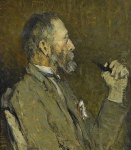 Self-portrait by William Langson Lathrop