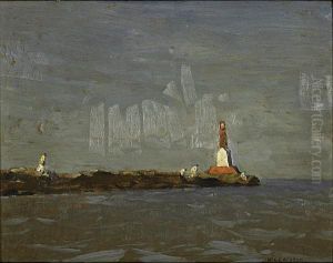 Chesapeake Beacon by William Langson Lathrop