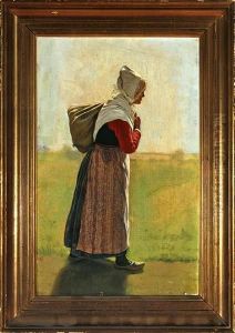 A Peasant Wife From Lolland Island, Denmark by Ernst Laub