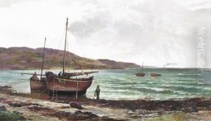 Greenock Fishing Boats, West Coast by Charles James Lauder
