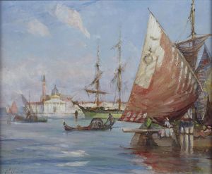 San Giorgio Maggiore, Venice by Charles James Lauder
