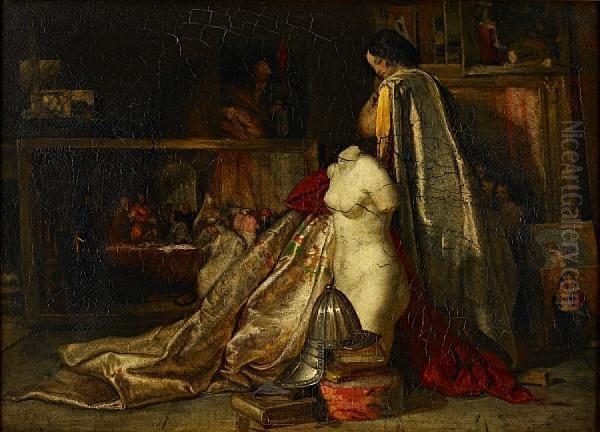The Artist's Studio In Rome - view 1