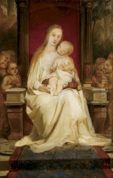 The Madonna And Child Enthroned - view 1