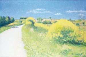 Chemin Borde De Genets by Achille Lauge