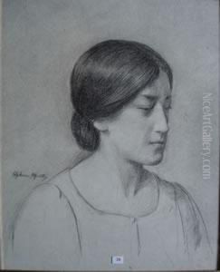 Les Lavandieres by Jules Joseph Augustin Laurens