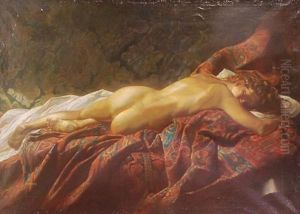 Nudo Di Donna Sdraiata by Cesare Laurenti
