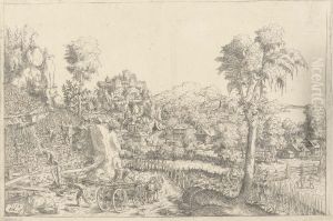 Landscape With A Vineyard by Hans Sebald Lautensack