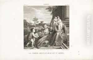 Galerie Du Musee Napoleon. by Jonas Joseph LaValley
