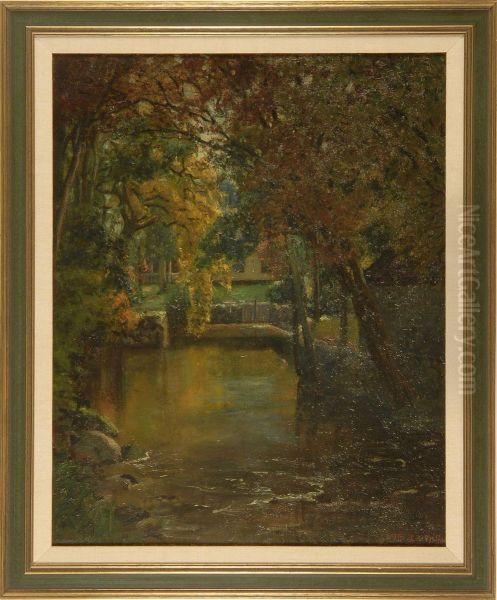 Old Mill Pond (near Cummington, Mass) - view 1