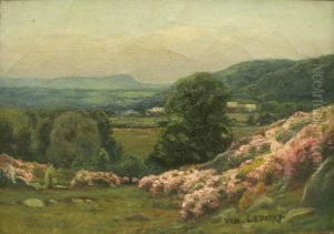 Mountain Landscape With Farm Mountain Landscape With Farm