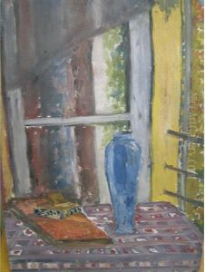 Vase Bleu Et Livre Vase Bleu Et Livre