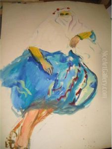 L Algerienne Deux Esquisses Ala Gouache L Algerienne Deux Esquisses Ala Gouache