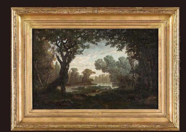 La Clairiere Et Presqu Ile Dans La Foret - view 1