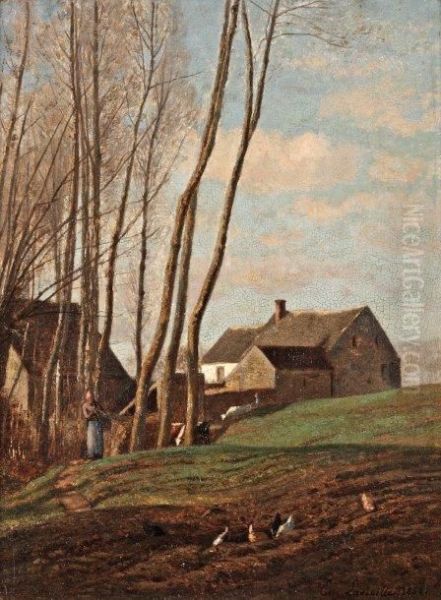 Les Grands Arbres Pres De La Ferme - view 1