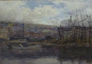 Whitby Harbour by David Law