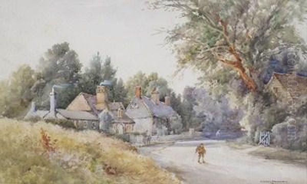 A Cottage In A Landscape; Village Cottages - view 1