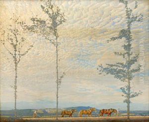 The Wooden Plough by Edward Louis Lawrenson
