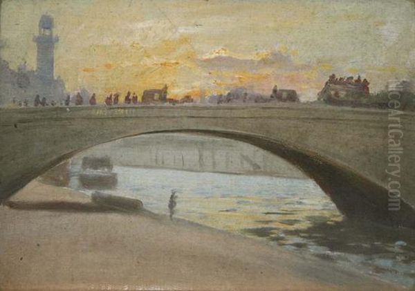 Bridge In Paris - view 1