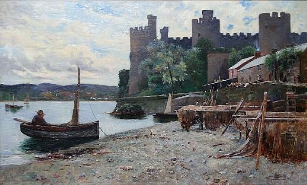Conway Castle From The Waterfront - view 1