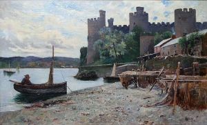 Conway Castle From The Waterfront