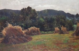 Harvest Field by Cecil Gordon Lawson