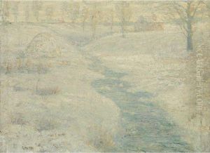 The Frozen Haystack by Ernest Lawson