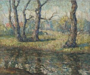 Old Willows by Ernest Lawson
