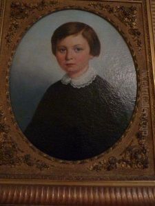 < Portrait D'enfant Au Col De Dentelle >. < Portrait D'enfant Au Col De Dentelle >.