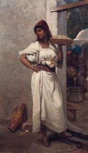Le Couscous Enkabylie by Jean Raymond Hippolyte Lazerges