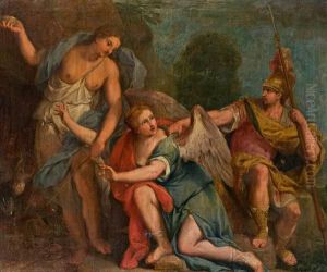 Allegorie Auf Krieg Und Frieden by Gregorio Lazzarini