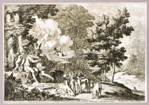 Venusz Es Adonisz Talalkaja by Jean Baptiste Le Blond