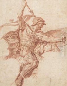 Fighting Warrior by Charles Lebrun