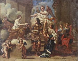 L'apotheose Du Roi Soleil by Charles Lebrun